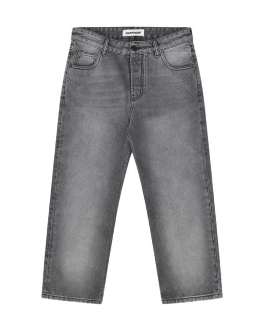 DARKPARK Gray Belt-Loop Jeans