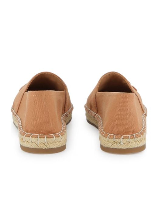 Chloé Brown Front Logo Loafers