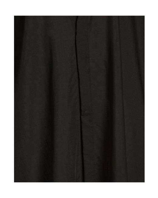 Rick Owens Black Solid Colour Shirts