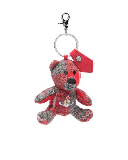 Vivienne Westwood Red Teddy Bear Keyring
