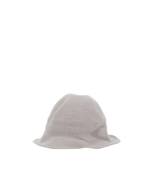 Vivienne Westwood Gray Logo Detailed Bucket Hat