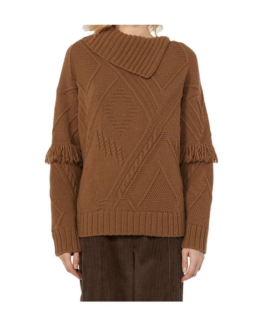 Weekend by Maxmara Brown Mastro Jumper