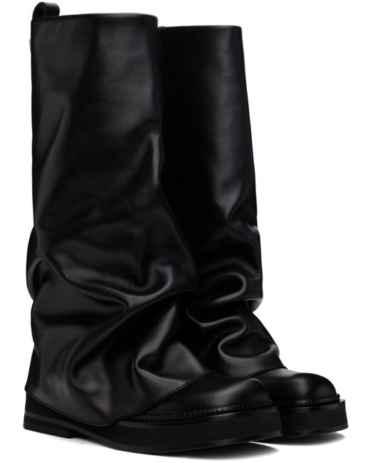 The Attico Black Boots