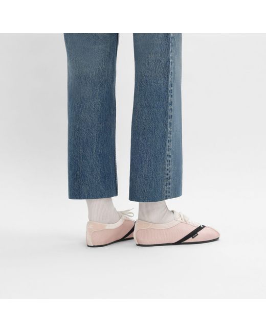 Céline Pink The Flat Sneaker