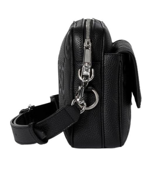 Gucci Black Jumbo Gg Small Crossbody Bag for men