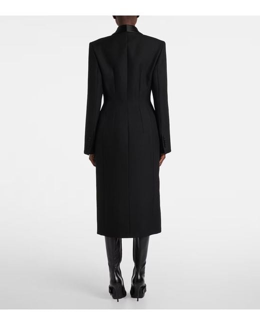 Wardrobe NYC Black Double-Breasted Dress