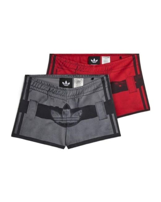 Adidas Originals Gray X Avavav Trefoil Shorts