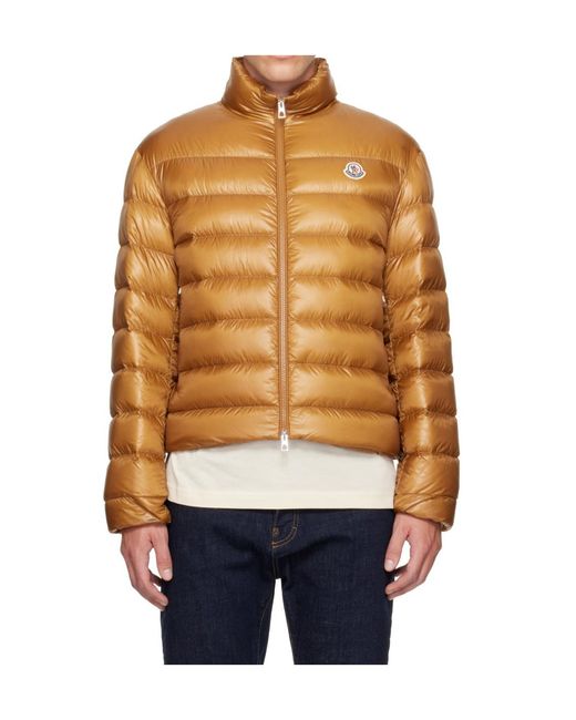 Moncler Brown Sergesta Jacket for men