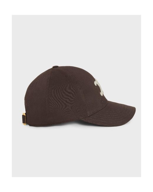 Céline Brown Triomphe Baseball Cap