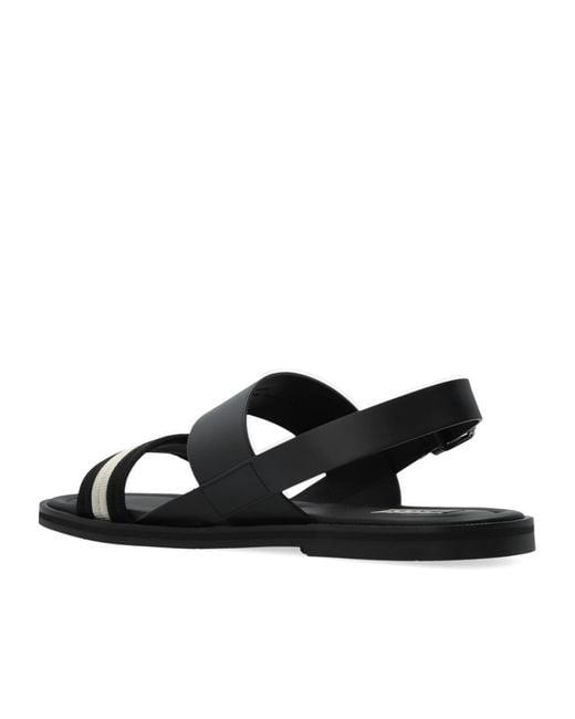 Bally Black Grovery Sandals for men