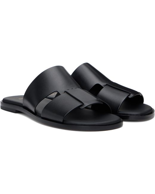 Boss Multicolor Leather Sandals for men
