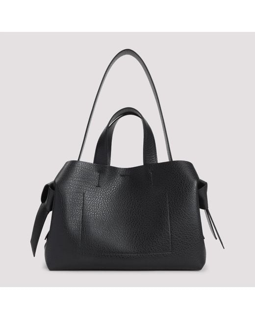 Acne Black Medium Musubi Shoulder Bag for men