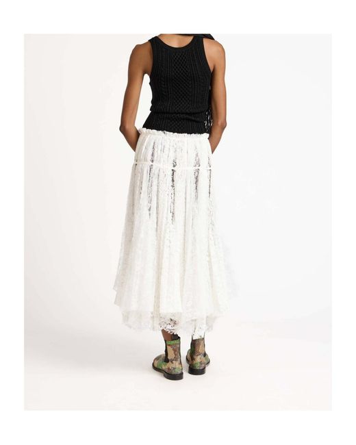 J.W. Anderson Black Cable-Knit Sleeveless Top