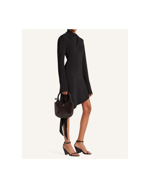 Courreges Brown Courrèges Holy Naplack Zipped Tote Bag