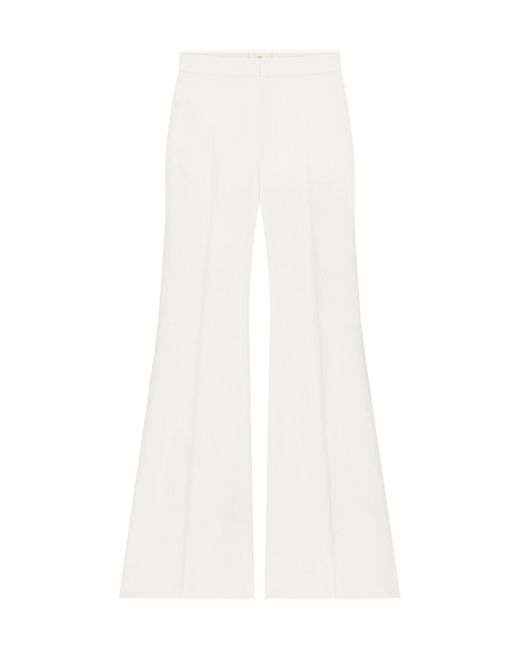 Givenchy White Flared Trousers