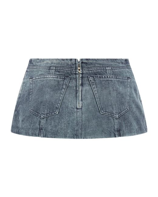 DIESEL Blue Denim Skirts