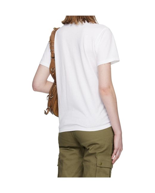 Isabel Marant Multicolor Zewel Crew Neck T-Shirt