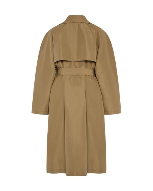 The Row Natural Amapola Belted Trench Coat