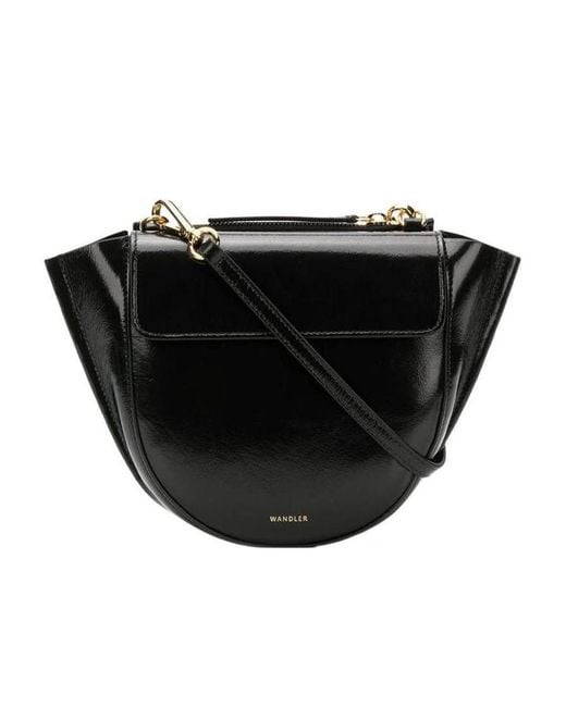 Wandler Brown Python Print Tote Bag
