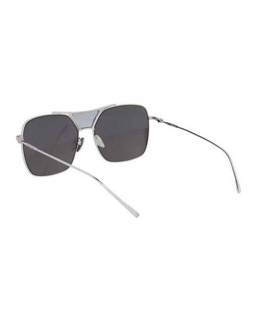 Calvin Klein Gray Logo Sunglasses for men
