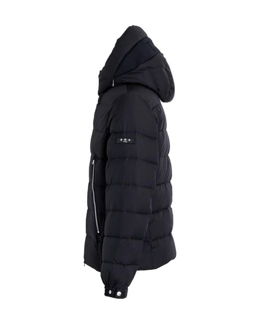 Tatras Blue Long-Sleeve Hooded Padded Jacket for men
