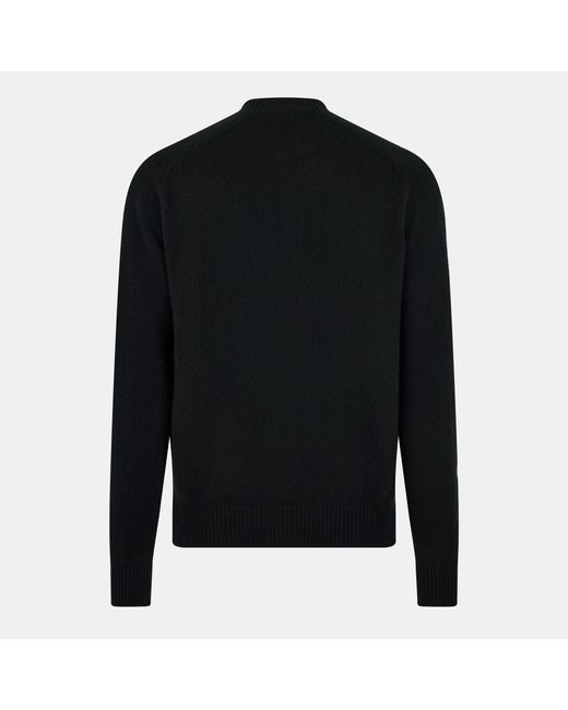 Tom Ford Black Crew Neck Knit Sweater for men