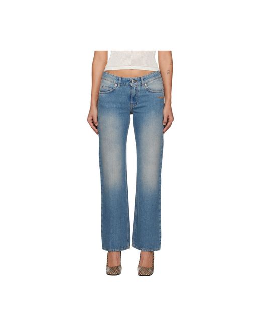Off-White c/o Virgil Abloh Blue 90S Fit Jeans