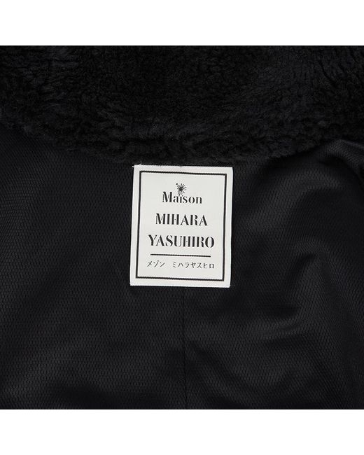 Maison Mihara Yasuhiro Black Zipper Vest for men