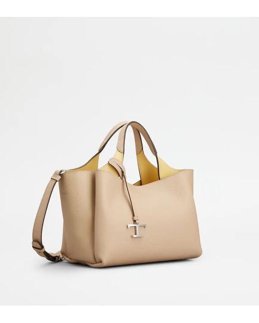 Tod's Natural Mini Apa 2 Tote Bag