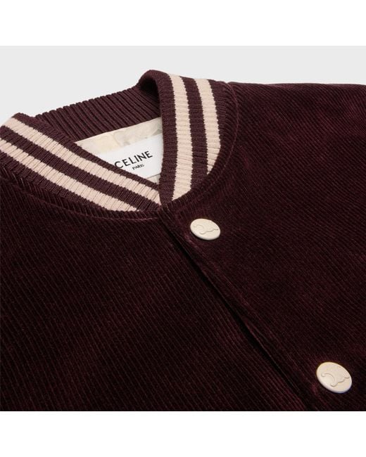 Céline Multicolor Loose Teddy Jacket