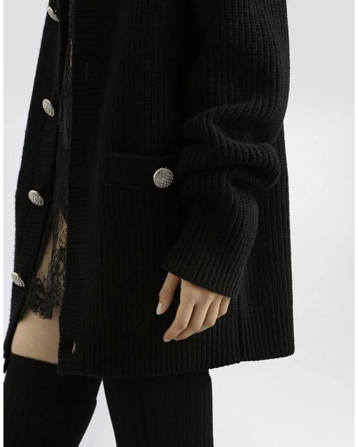 Dolce & Gabbana Black Dolce & Gabbana Sweaters