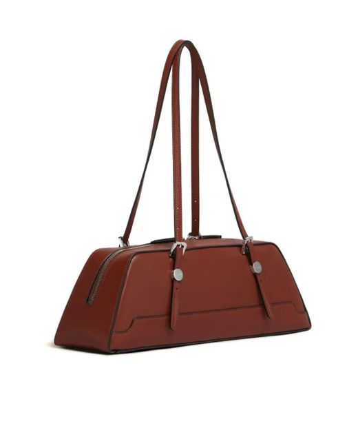 Marni Brown Dot Long Duffle Bag