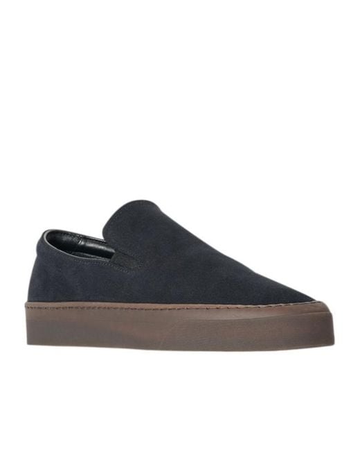 The Row Blue Mh Slip On Shoe