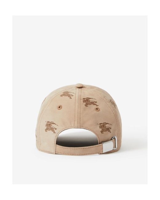 Burberry Natural Ekd Technical Baseball Cap for men