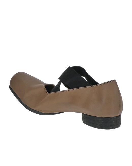 Uma Wang Multicolor Square Head Ballet Shoes