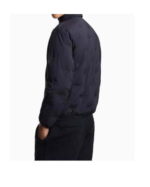 Emporio Armani Blue Zip-Up Jacket for men