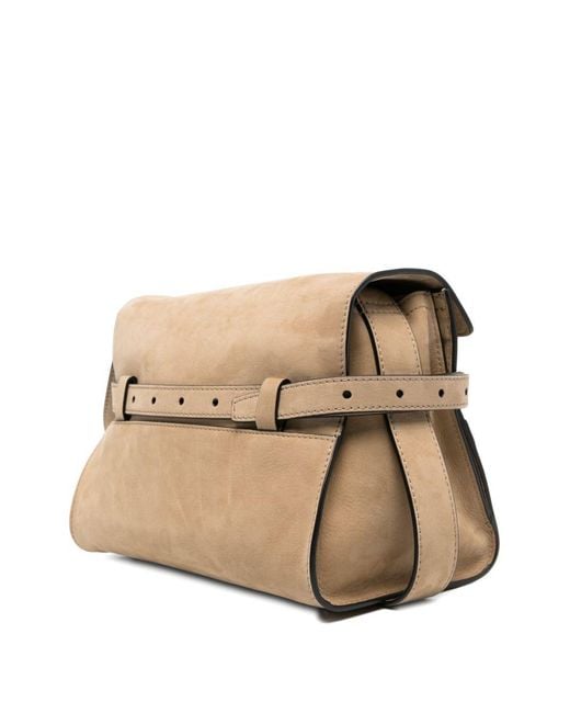 Moschino Natural Logo Shoulder Bag