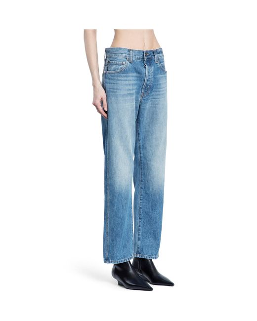 Khaite Blue Callum Jeans