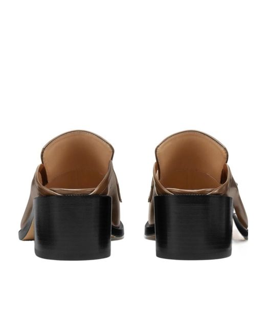 Maison Margiela Brown Tabi City Loafer Mule
