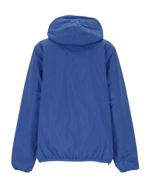 K-Way Blue Le Vrai 4.0 Claude Warm Jacket for men