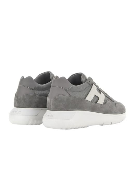 Hogan Gray Interactive 3 Sneakers for men
