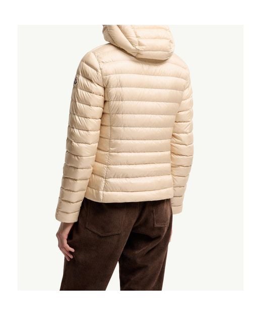 Moncler Natural Igelhood Short Down Jacket