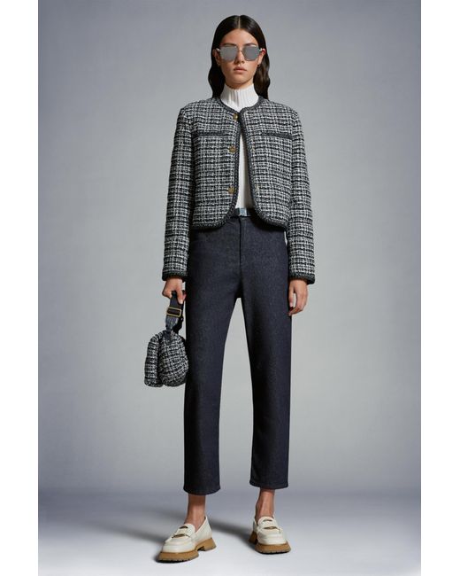 Moncler Black Eliadi Short Down Jacket
