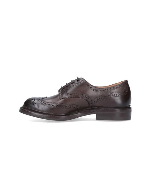 Tricker's Brown Tricker's Bourton Brogue Lace-Up Shoes for men