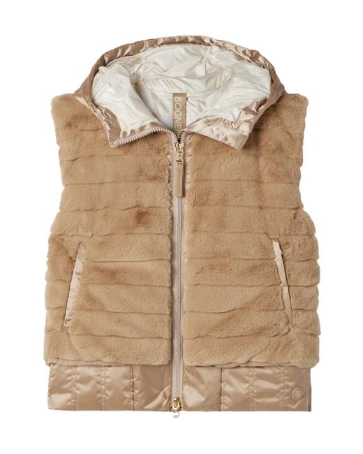 Bogner Natural Hooded Gilet