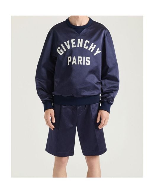 Givenchy Blue Sweatshirt for men