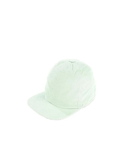 Thom Browne White Rib Hat