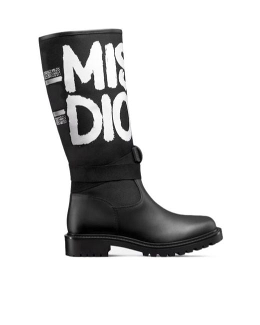 Dior Black D-Major Boot