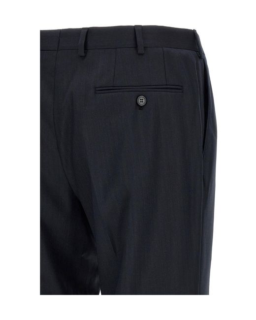 Brioni Blue Single-Breasted Suits for men