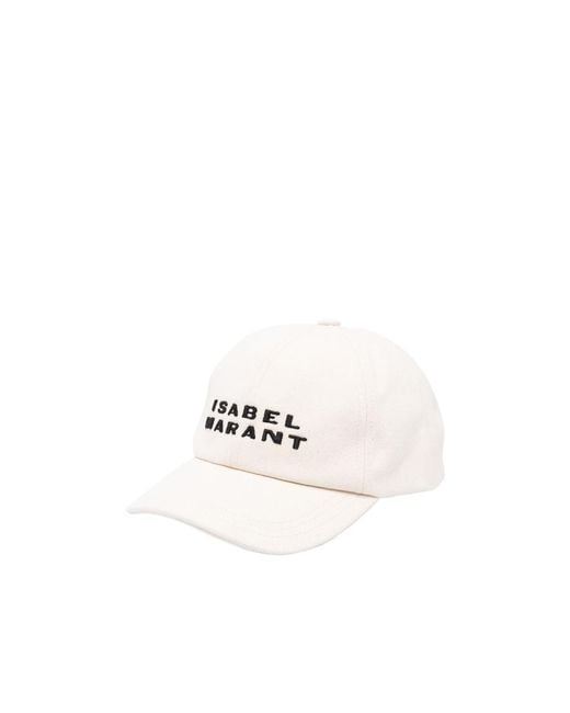 Isabel Marant White Tedji Cap